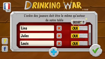 Capturas de pantalla de Drinking War - Un Jeu A Boire