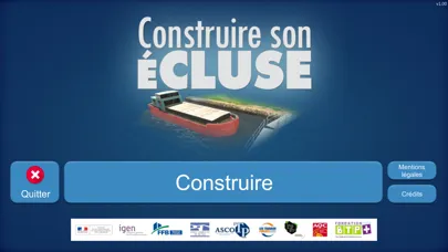 Captures d'écran de Construire une écluse