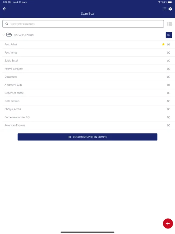 Compta 7 iPad スクリーンショット
