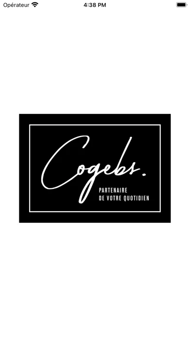 Ảnh chụp màn hình của COGEBS