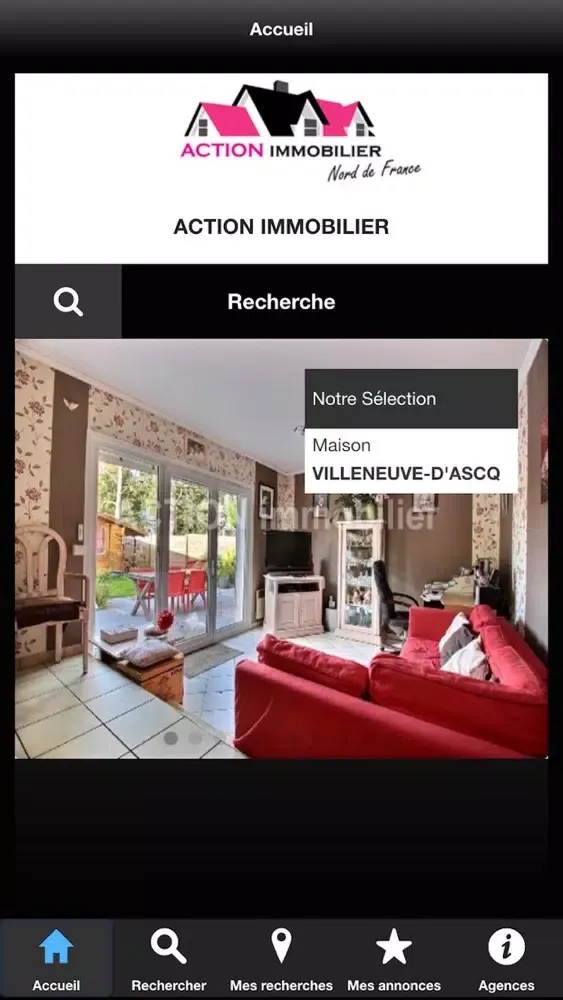 Ảnh chụp màn hình của IMMOBILIER VILLENEUVE D’ASCQ