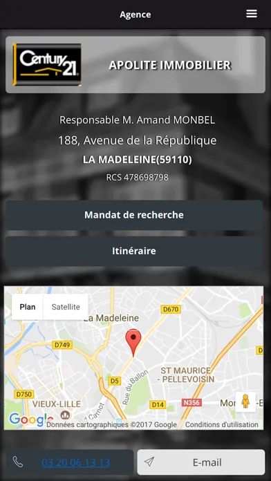 CENTURY 21 LA MADELEINE Ekran Görüntüleri