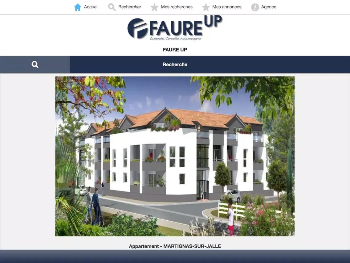 Capturas de pantalla de FAURE UP Annonces Immobilières iPad 