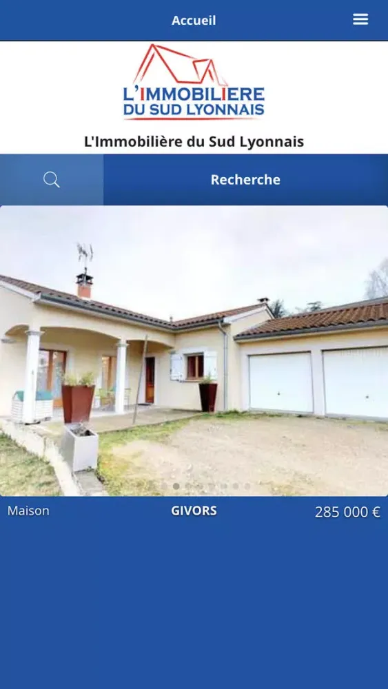 L’immobilière du sud lyonnais Screenshots