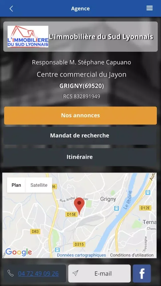 L’immobilière du sud lyonnais Screenshots