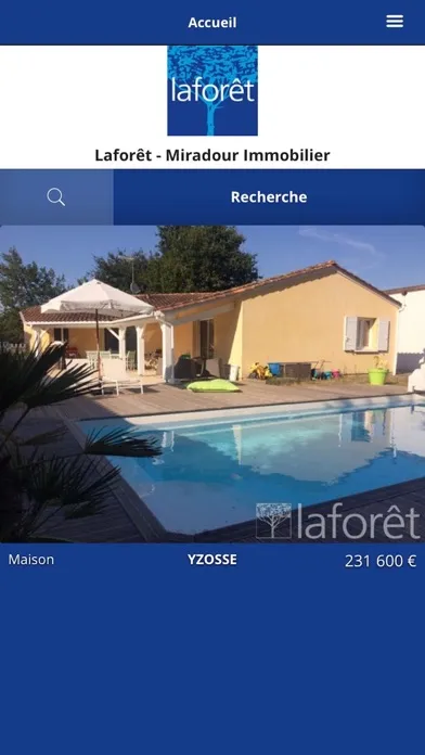 Capturas de pantalla de AGENCE IMMOBILIERE LAFORET DAX