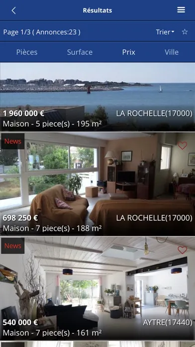 Tangkapan layar LAFORET IMMOBILIER LA ROCHELLE