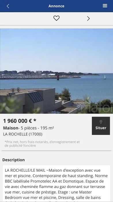 Tangkapan layar LAFORET IMMOBILIER LA ROCHELLE