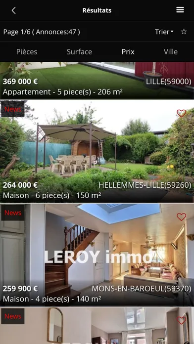 AGENCE IMMOBILIERE HELLEMMES Screenshots
