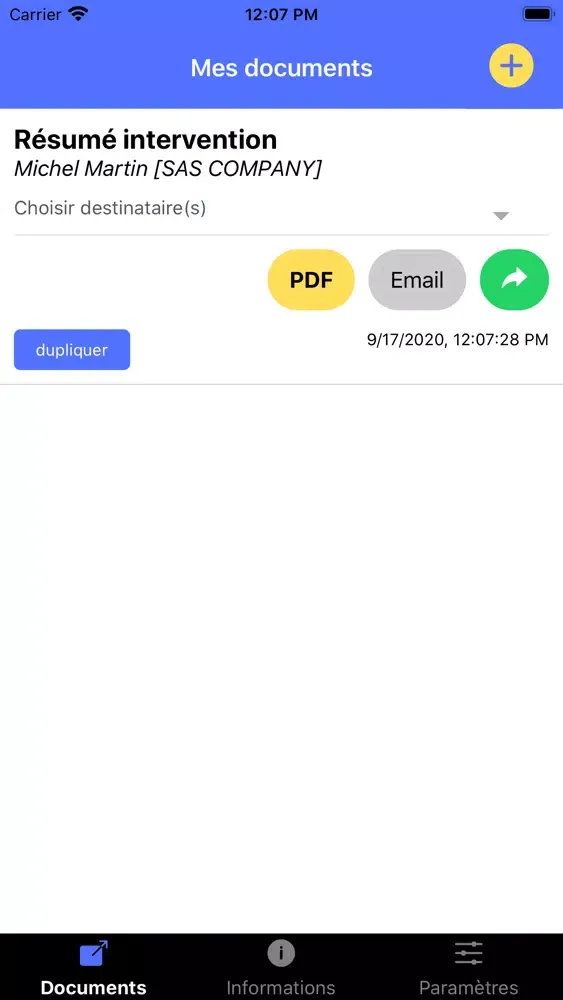 Pocket Mail স্ক্রিনশট