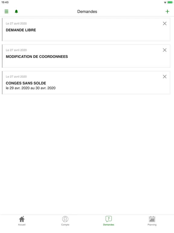 iComète iPad  Screenshots