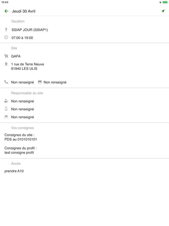 iComète iPad  Screenshots