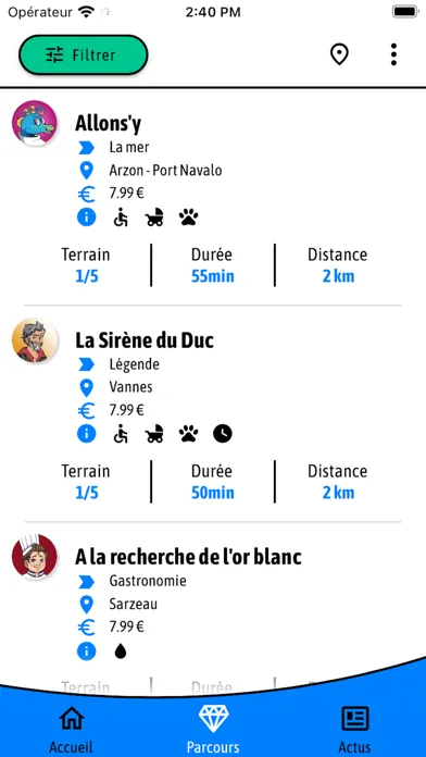 Trésors du Morbihan Ekran Görüntüleri