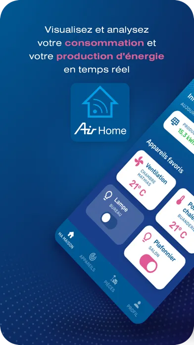 Tangkapan layar Airhome - Maison connectée