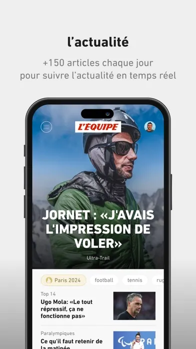 L’ÉQUIPE, sports en direct سکرین شاٹس