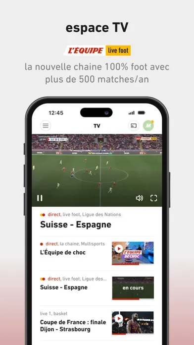 L’ÉQUIPE, sports en direct سکرین شاٹس