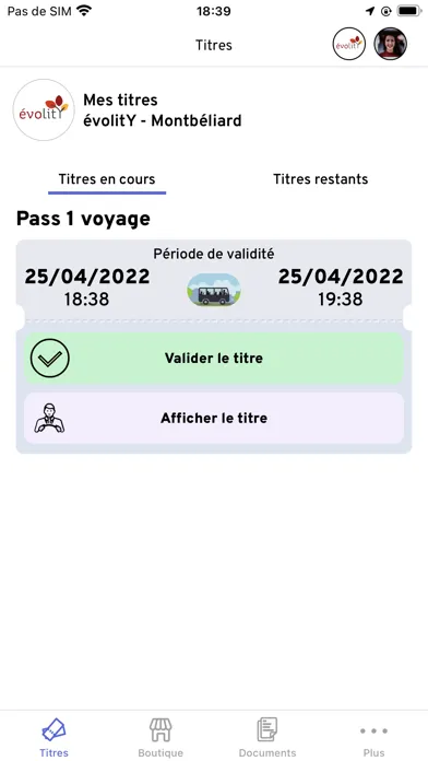 Capturas de pantalla de Nord Franche-Comté Mobilités