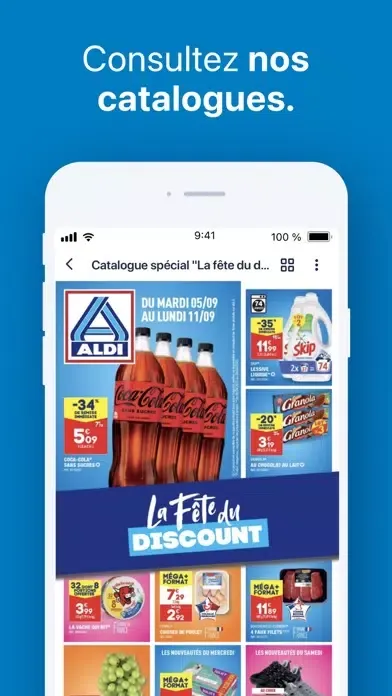 ภาพหน้าจอของ ALDI France