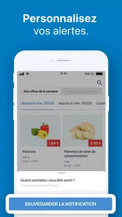ภาพหน้าจอของ ALDI France