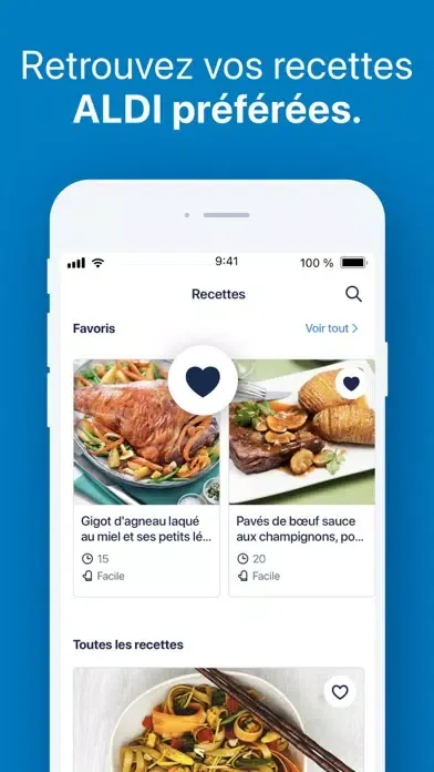 ภาพหน้าจอของ ALDI France
