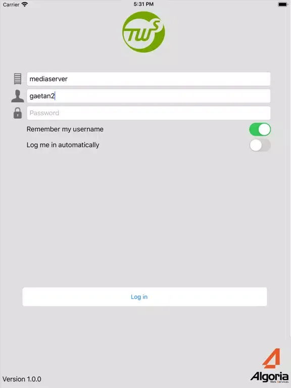 TWS Mobile V5 iPad  স্ক্রিনশট