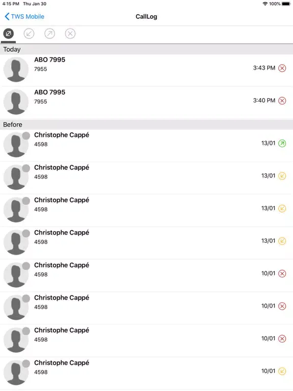 TWS Mobile V5 iPad  স্ক্রিনশট