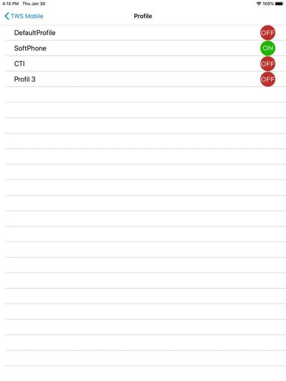 TWS Mobile V5 iPad  স্ক্রিনশট