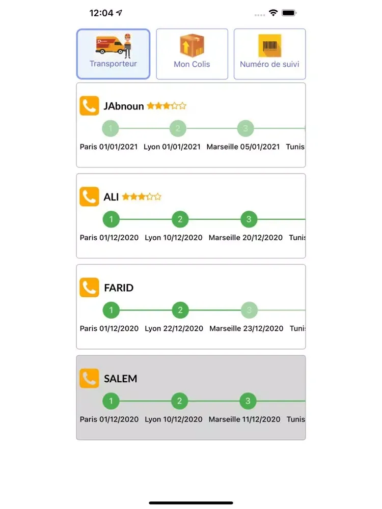 Colis Express iPad 應用截圖