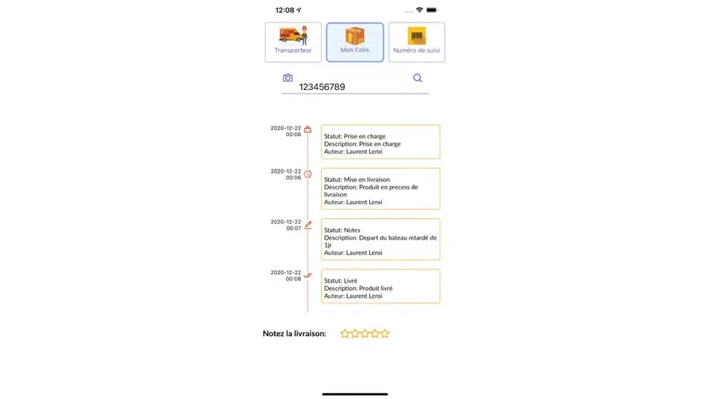 Colis Express應用截圖