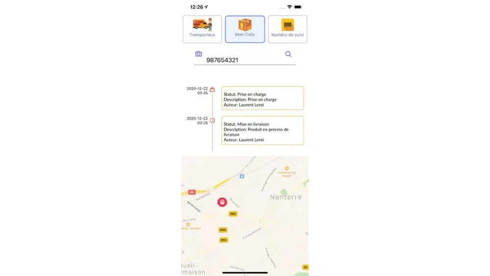 Colis Express應用截圖