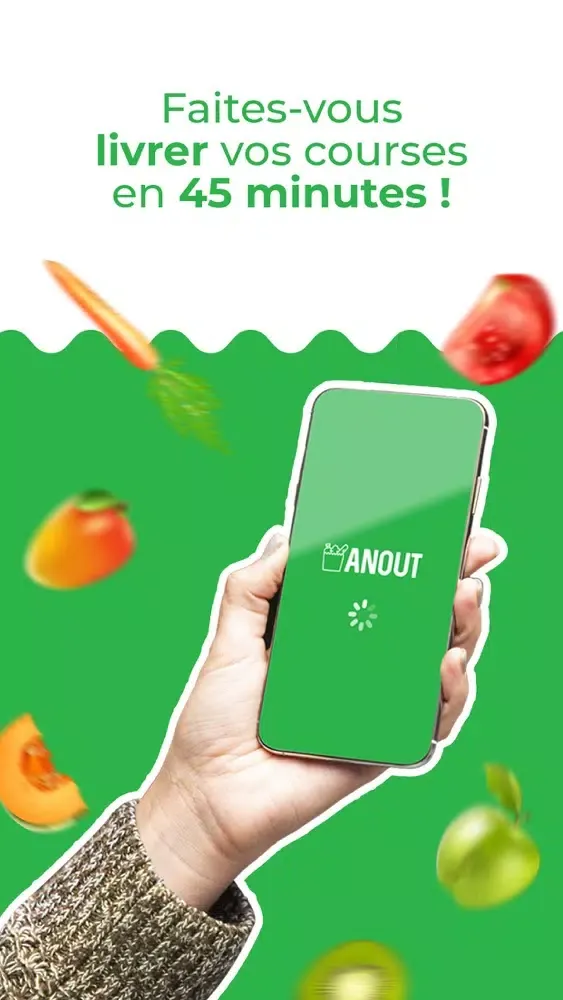 Anout - Livraison de courses স্ক্রিনশট