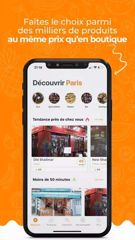 Anout - Livraison de courses স্ক্রিনশট