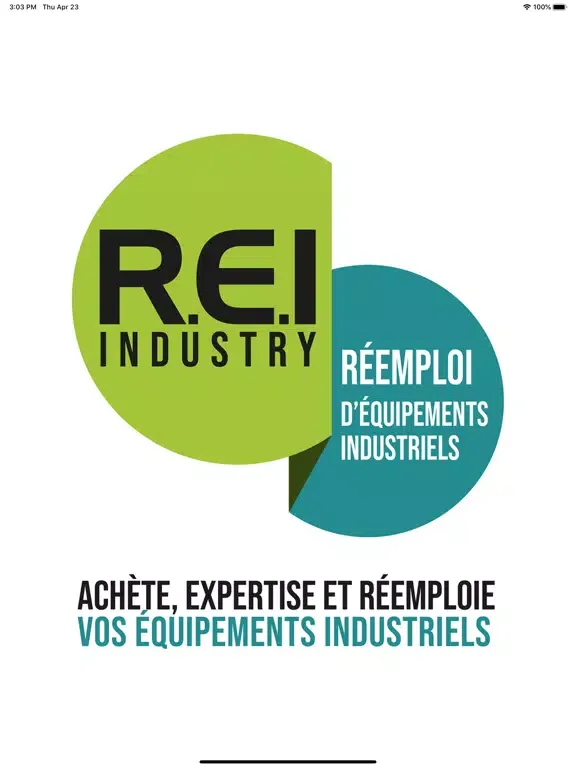 Ảnh chụp màn hình của R.E.I Industry iPad 