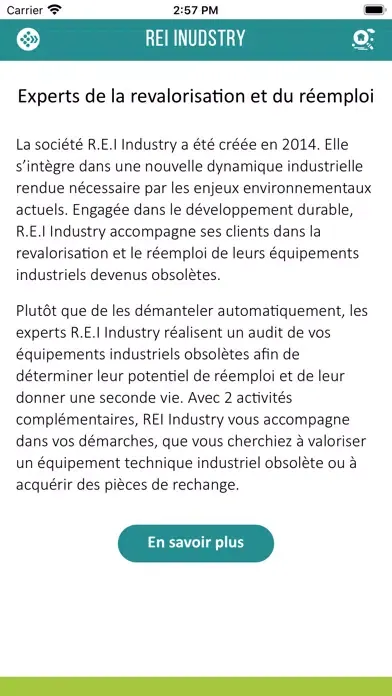 Ảnh chụp màn hình của R.E.I Industry