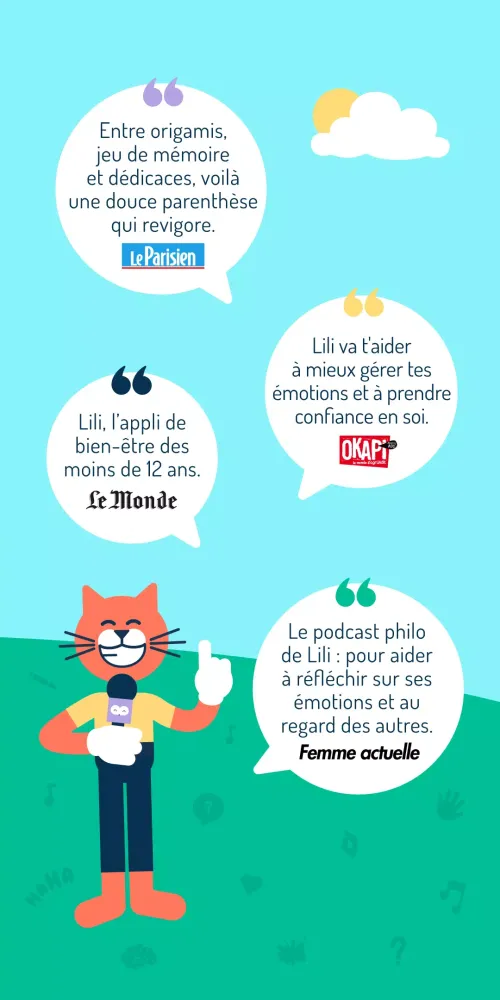 Lili Podcasts & jeux éducatifs Screenshots