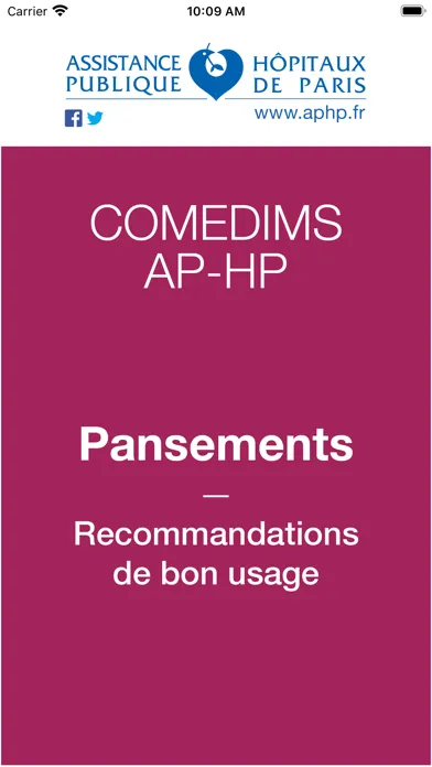 ภาพหน้าจอของ Reco Pansements AP-HP