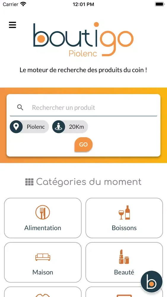 ภาพหน้าจอของ Boutigo Piolenc