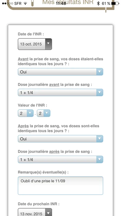 Mon carnet AVK Screenshots