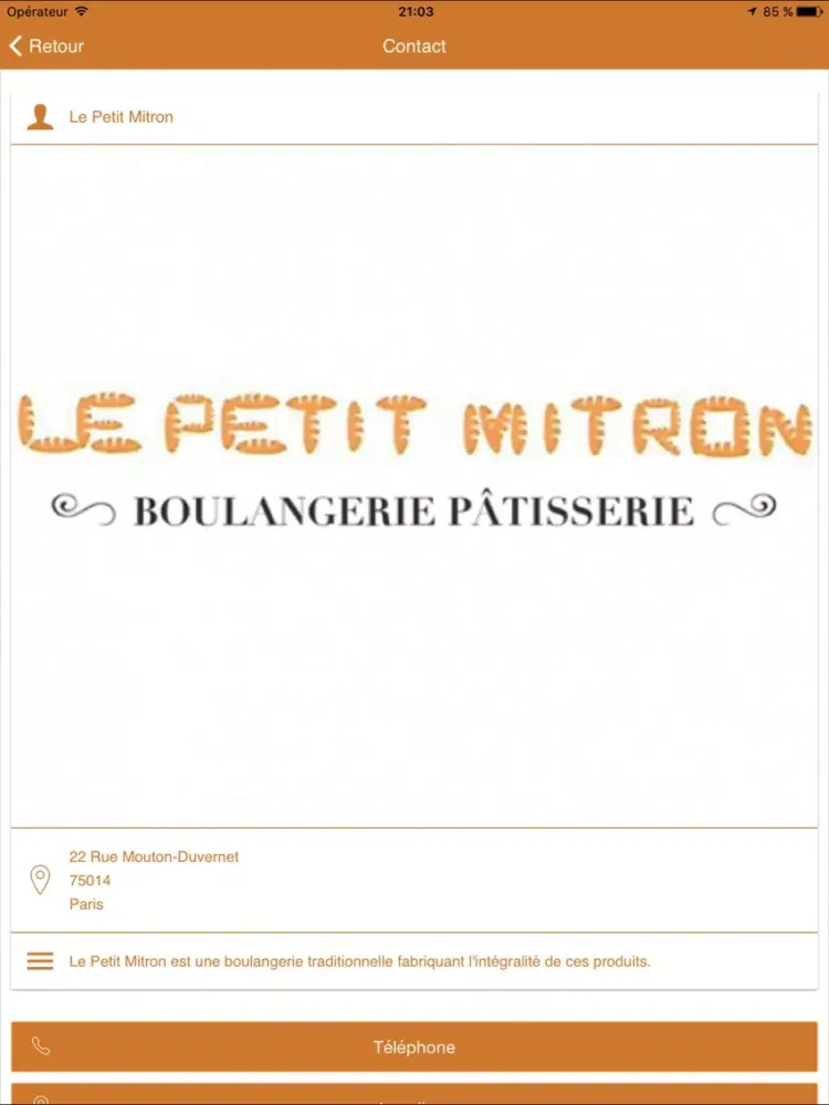 Скриншоты Le Petit Mitron iPad 