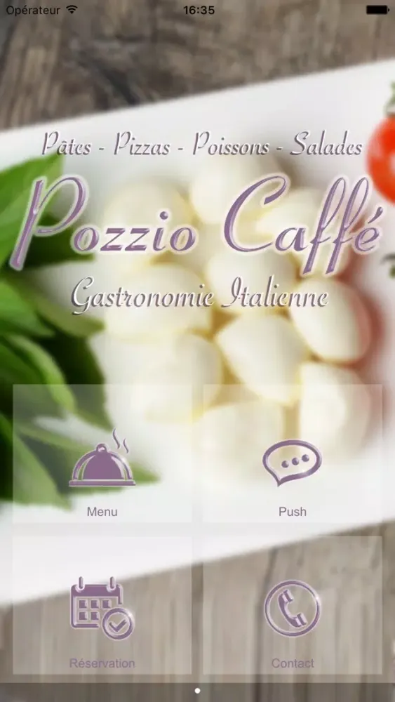 Pozzio Caffé應用截圖