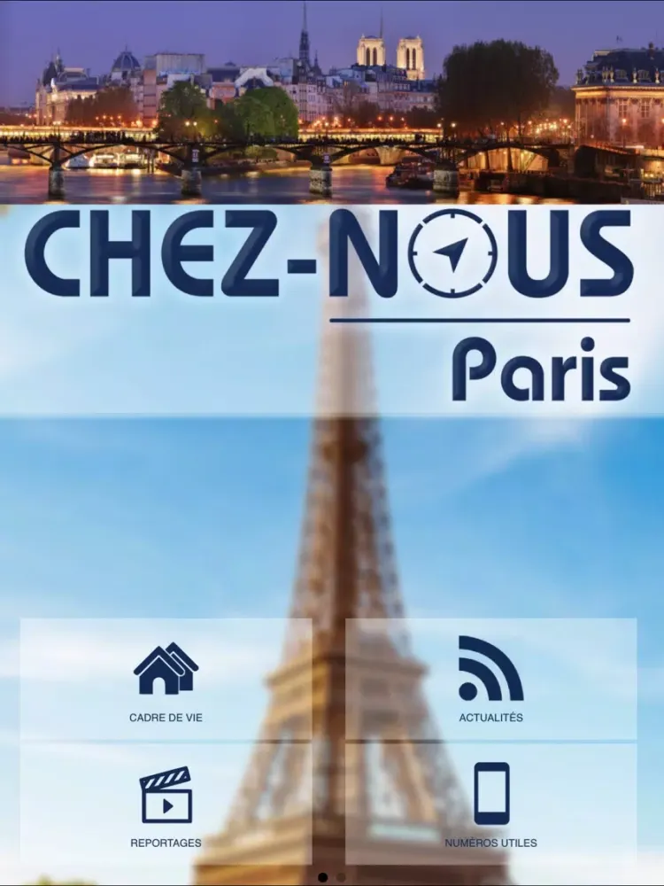 Capturas de tela do Chez-Nous Paris iPad 