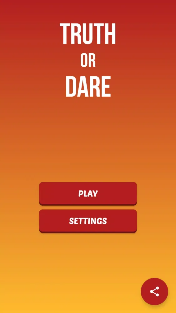 Capturas de tela do Truth Or Dare for Adults