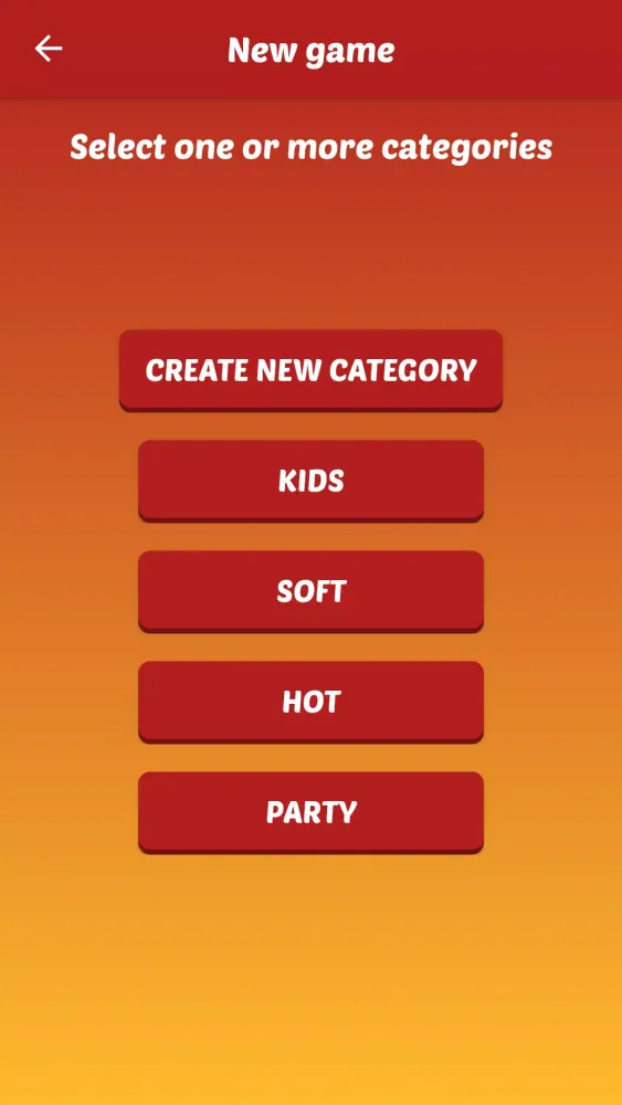 Capturas de tela do Truth Or Dare for Adults