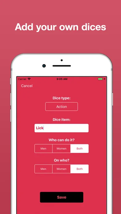 Tangkapan layar Sex Dice - Sex Game for Couple