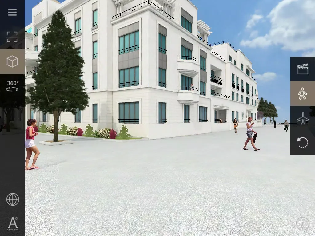 Captures d'écran de LE MAJESTIC à CHESSY VAL D’EUROPE – ARTENOVA IMMOBILIER iPad 