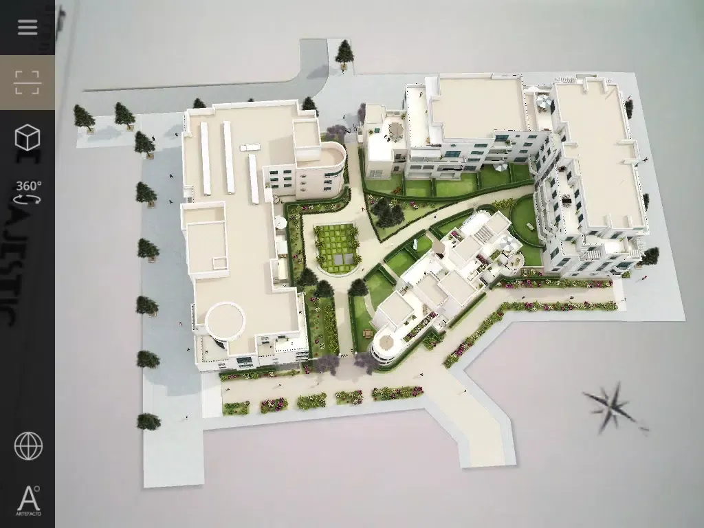 Captures d'écran de LE MAJESTIC à CHESSY VAL D’EUROPE – ARTENOVA IMMOBILIER iPad 