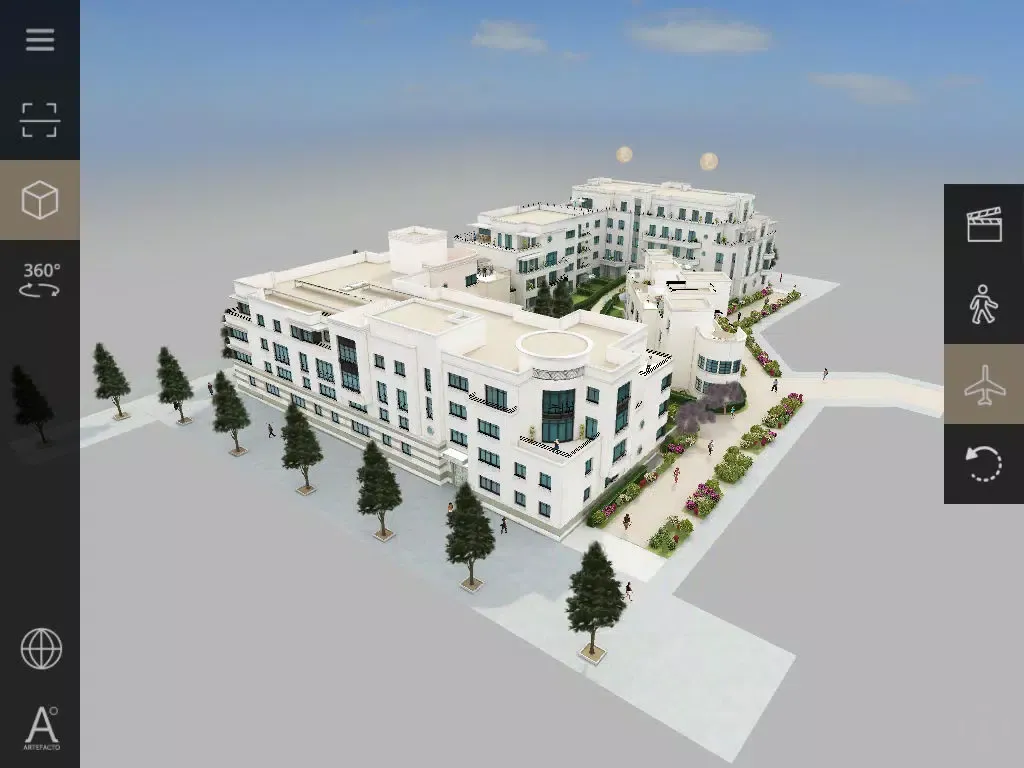 Captures d'écran de LE MAJESTIC à CHESSY VAL D’EUROPE – ARTENOVA IMMOBILIER iPad 
