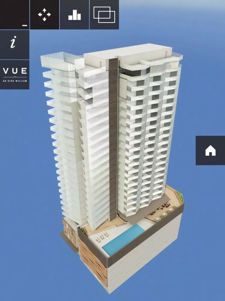 VUE on King William iPad  スクリーンショット