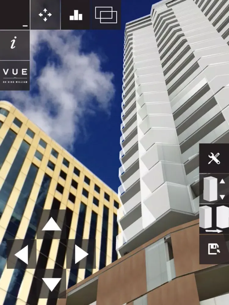 VUE on King William iPad  スクリーンショット