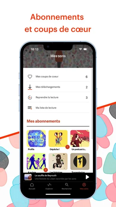ARTE Radio سکرین شاٹس